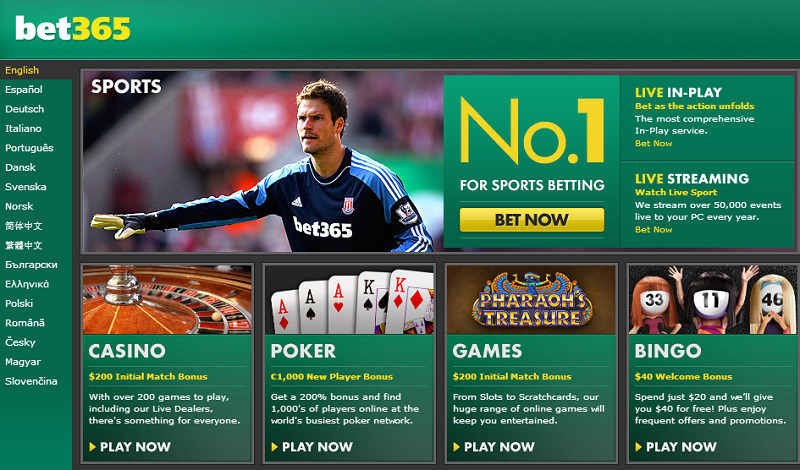 Nhà cái Bet365 - Sân chơi trực tuyến đến từ Châu Âu