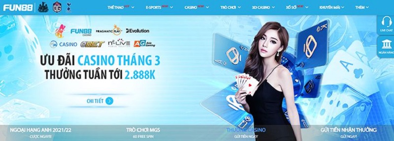 Nhà cái Fun88 - Sân chơi cá độ bóng đá uy tín hàng đầu Châu Á