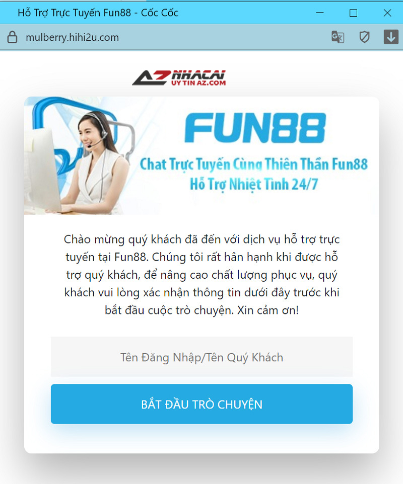 Liên hệ bằng chat live tại website Liên hệ bằng chat live tại website