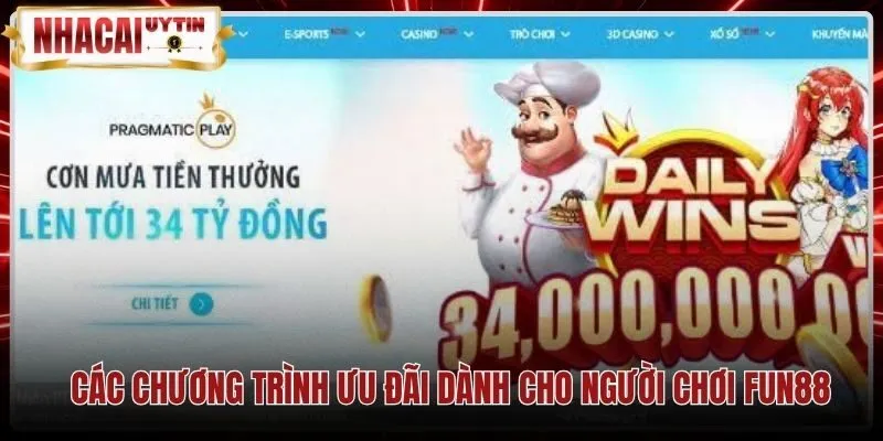 Bảng quy định vòng cược các gói ưu đãi Fun88 chi tiết