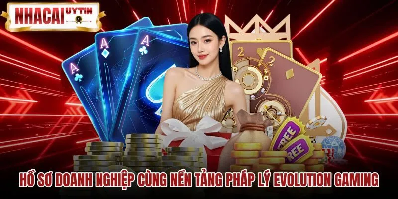 ho-so-doanh-nghiep-cung-nen-tang-phap-ly-evolution-gaming Sự xuất hiện của sảnh Evolution Gaming trên website là một trong những yếu tố để người chơi tham khảo khi đánh giá mức độ minh bạch của nền tảng trực tuyến. Dù vậy, bàn chơi trực tiếp luôn mang tính ngẫu nhiên, do đó bạn hãy đặt ra hạn mức tiền cược rõ ràng để giữ trọn vẹn sự an toàn cho bản thân.