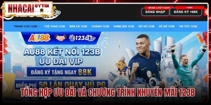 tong-hop-uu-dai-va-chuong-trinh-khuyen-mai-123b Chính sách khuyến mãi cùng điều kiện doanh thu cược tại 123B